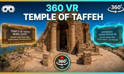 Temple of Taffeh 360° VR Tour | Ancient Nubian Shrine Over Lake Nasser, Egypt
