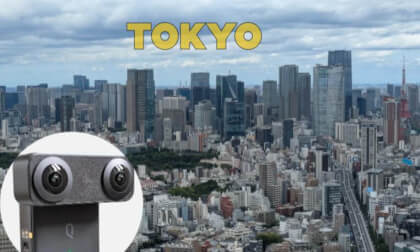 Tokyo skyline ｜ Shibuya Sky ｜ Japan ｜ Qoocam3ultra VR180