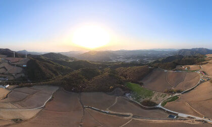 Pyeongchang highland vegetable garden