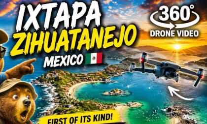 You’ve NEVER Seen Mexico Like This! 360° Drone Adventure in Ixtapa Zihuatanejo