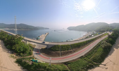 Jinri Port in Deokjeokdo Island