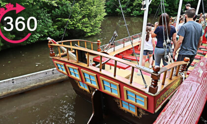 360º Ride on Buccaneer Pirate Ship at Storyland, NH VR Video 360º Ride on Buccaneer Pirate Ship at Storyland, NH VR
