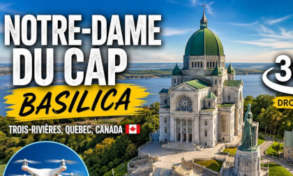 We Discovered One of Quebec's Most Beautiful Sanctuaries! | 360° Drone Experience