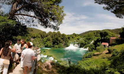 Walking Through Krka National Park Part 2🌿  Waterfalls in 8K VR180