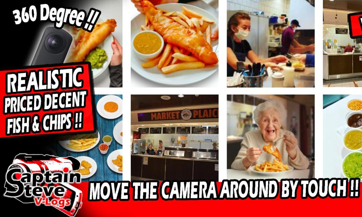 Market Plaice - Fish & Chips - Indoor Market at Market Harborough