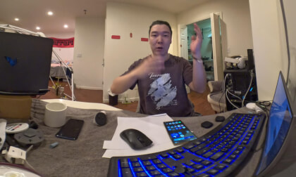 GoPro双机拍摄VR180视频的暗光表现1/30秒快门