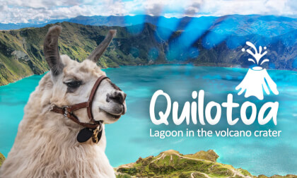 Exploring a Crater Lake in Ecuador Exploring a Crater Lake in Ecuador