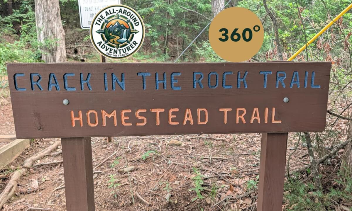 Nature Hike: Crack in the Rock Trail | Lee Creek Reservoir (Van Buren, AR)