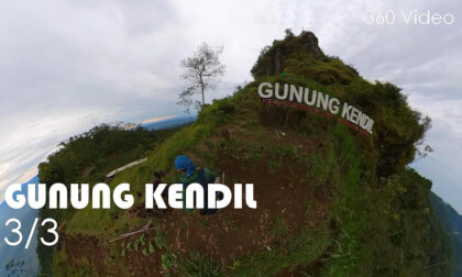 Pt. 3/3 - Gunung Kendil (in front the sign)