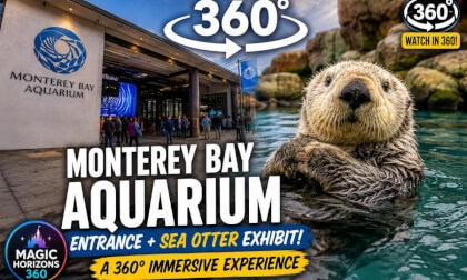 360° First Look at Monterey Bay Aquarium Entrance + Sea Otters! September 2025🦦 (Must See!