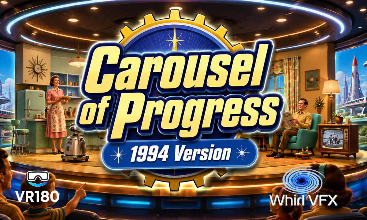 Carousel of Progress 1994 Version Full Show | Disney Magic Kingdom | 8K VR180 3D
