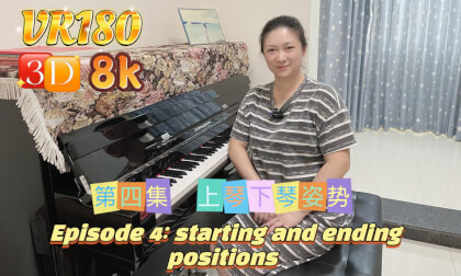 "Teacher Fan's VR Piano Teaching Series Episode 4:  starting and ending positions of the hands" "Teacher Fan's VR Piano Teaching Series Episode 4:  starting and ending positions of the hands"