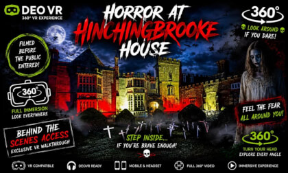 Horror at Hinchingbrooke House 👻 | Exclusive Behind-the-Scenes VR Walkthrough