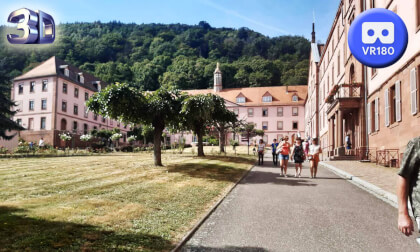 Convent of Oberbronn in France VR 180 3D VR Video Convent of Oberbronn in France VR 180 3D VR