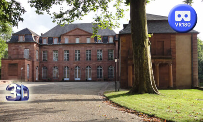 Castel De Dietrich Reischoffen in France VR 180 3D Castel De Dietrich Reischoffen in France VR 180 3D