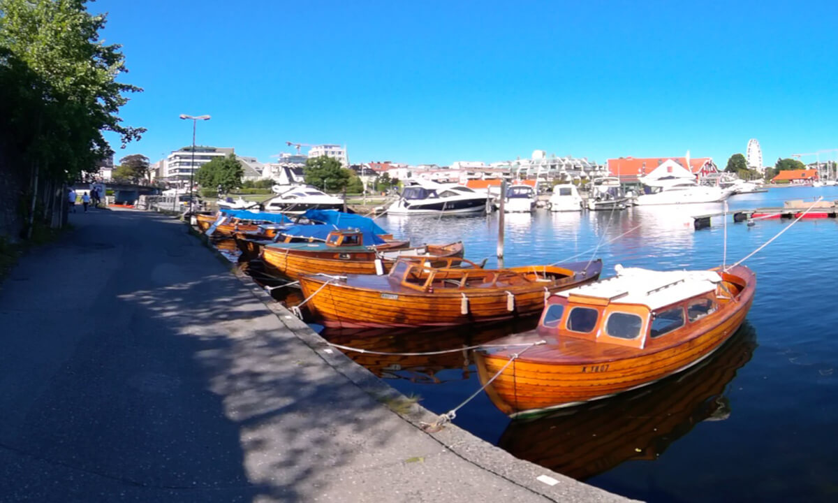 Waterfront Kristiansand 8K, Norway 360
