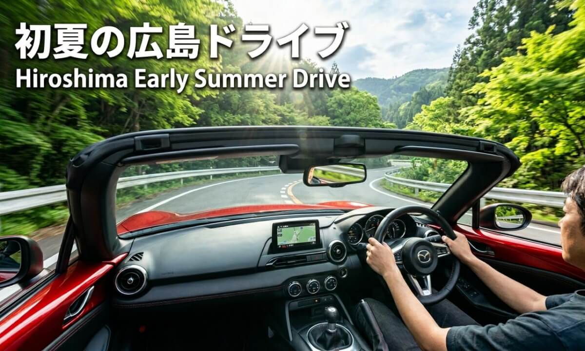 Early Summer Drive in Hiroshima | Scenic Mountain Pass
