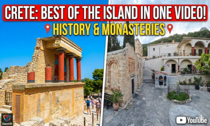 Crete 360° VR Tour: Knossos, Ancient Monasteries & Hidden Caves
