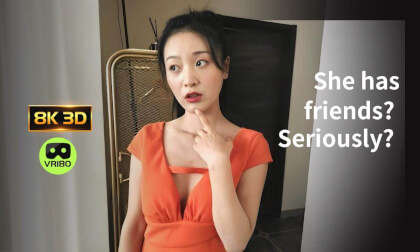 8K |She has friends?Seriously(聊天主播柚子)
