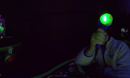 23. Disneyland's Buzz Lightyear Astro Blasters (Doug and Patrick, then Molly and Clare in following car)