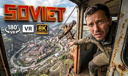 Forgotten Soviet Cable Car  8K VR180