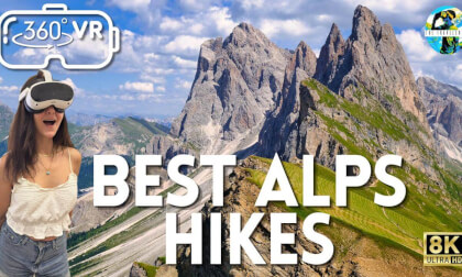 Top 5 Alps Hikes in 8K 360° VR | Eiger, Seceda, Lauterbrunnen & More