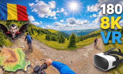 🚵🇷🇴 Latoriței & Șureanu Mountains | E-MTB Adventure Through the Romanian Carpathians | 180° 8K VR