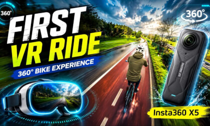 360° Bike Ride VR Experience | Insta360 X5