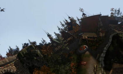 On-Rails Flying Fantasy in VR180 3D/8k / Camera Render Studio 2026