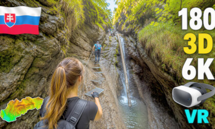 Suchá Belá Gorge 🇸🇰 | Slovak Paradise  | 180° VR 6K Hiking Adventure