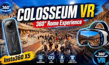 Entering the Colosseum in 360° VR | Rome VR Walkthrough