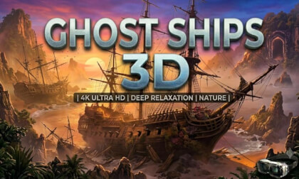 3D Abandoned ghost ships