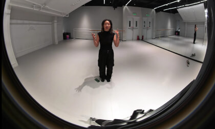Encounter Dancing Silhouettes with VR180 3D | Capture Authentic Beauty in Every Frame Without Professional Skills