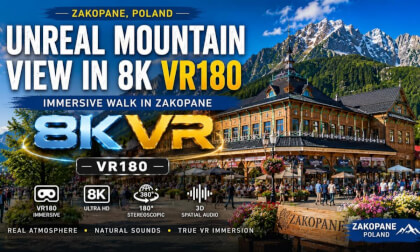 Zakopane Gubałówka – Unreal Mountain Views 🇵🇱 (8K VR180 Walk)
