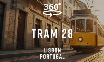 Tram 28 – Lisbon, Portugal 🇵🇹 | 360° Tram Ride