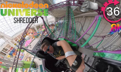 VR 360º Shredder Rollercoaster at Nickelodeon Universe