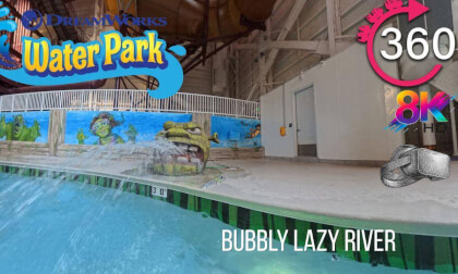 VR 360º Bubbly Lazy River at Dreamworks Waterpark