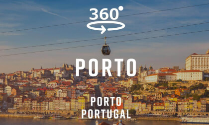 Porto City Walk & Cable Car – Porto, Portugal 🇵🇹 | 360° Sunset Tour
