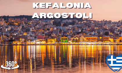 Discover Cephalonia, Greece Island in VR 360 Argostoli City Center 1 Aug 2023 Part 1 VR Video Discover Cephalonia, Greece Island in VR 360 Argostoli City Center 1 Aug 2023 Part 1 VR