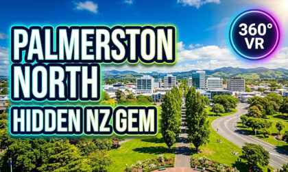 Explore Palmerston North in 360° VR 🇳🇿 | New Zealand Beyond the Tourist Trail