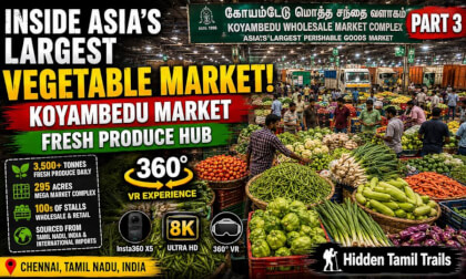 Inside Asia’s Largest Wholesale Market | Koyambedu & Chennai Flower Market in 360° VR (Part 1)
