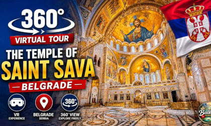 The Temple of Saint Sava Belgrade Serbia 360 4k virtual tour Hram Svetog Save Beograd Srbija