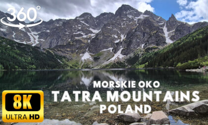 Morskie Oko in Tatra Mountains, Poland [8K Video 360° VR]