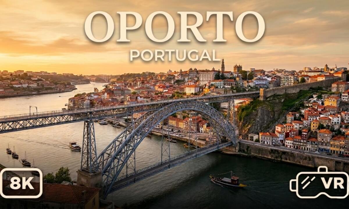 This Is Why Travelers Fall in Love With Oporto Portugal | 8K 3D VR180