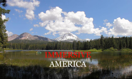 8K VR180: Lassen Volcanic National Park: Lassen Peak and Cinder Cone
