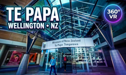 Walk Wellington’s Waterfront in 360° VR 🌊 | A Journey to the Museum