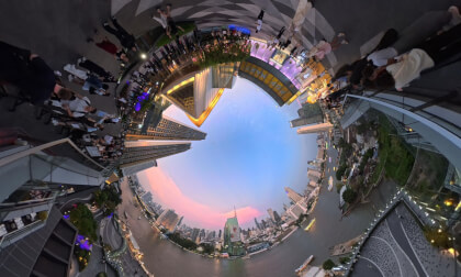 Bangkok Viewing Platform at Dusk