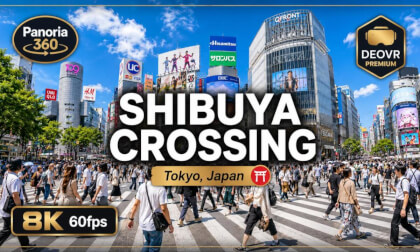 Shibuya Crossing 360° VR | Tokyo Japan 8K 60fps Premium Cut