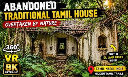 Abandoned Traditional Tamil House Overtaken by Nature | 360° VR 8K