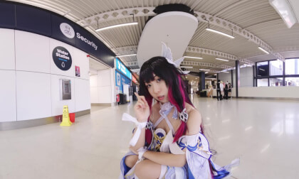 Genshin columbina Cosplay